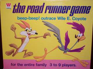 1969 Whitman Road Runner Wile E Coyote Game Complete  