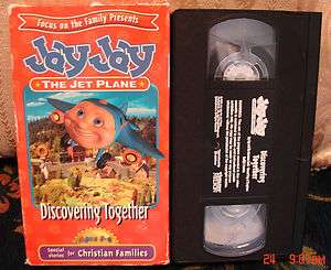 Jay Jay The Jet Plane~DISCOVERING TOGETHER Vhs Christian Video Focus 