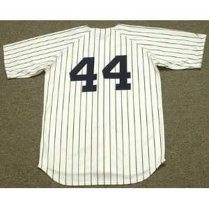 : REGGIE JACKSON New York Yankees 1977 Majestic Cooperstown Throwback 