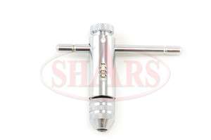 SHARS  1/4   1/2 T Handle Ratchet Tap Wrench NEW  