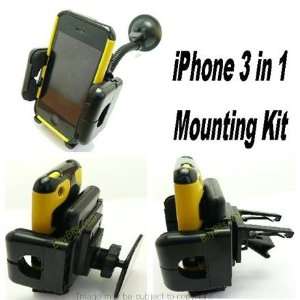   in 1 CAR MOUNTING KIT for the APPLE iPHONE 3G 3GS