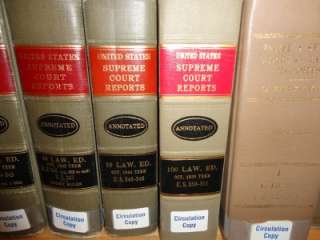 Supreme Court Reports Vol. 1 100 Legal Library Law Book 14  