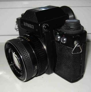 Rare russian camera ALMAZ 103 lens VOLNA 1,8/50 K mount  