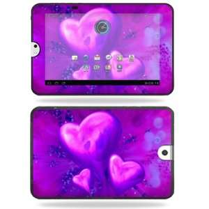   for Toshiba Thrive 10.1 Android Tablet Skins Purple Heart Electronics