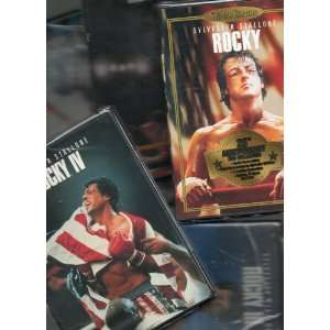   : Rocky, Rocky II, Rocky III, Rocky IV, Rocky V (Sylvester Stallone
