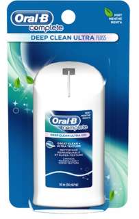 Oral B Deep Clean Ultra Floss, mint   55 yards 300410800277  