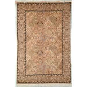   Hand knotted Multicolor Wool Area Rug, 2 Feet by 3 Feet: Home