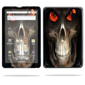   Decal Cover for Coby Kyros MID7012 Tablet Evil Reaper: Electronics