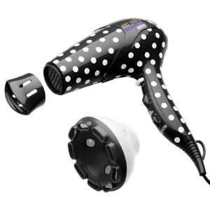  Hot Tools Black Polka Dots Hair Dryer: Beauty