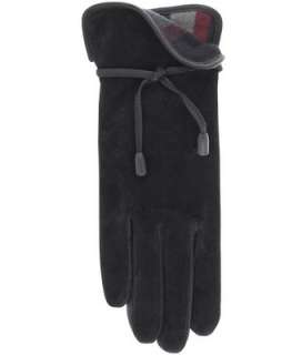 Ladies Suede Leather Gloves w/FLEECE lin. by GRANDOE  