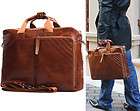 Full Grian Vintage Leather Tote Luggage Duffle Gym Bags  
