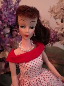 Vintage Barbie WENDY ELITE RED Dress Babs Annette Clone Bild Lilli 