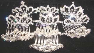 Wholesale Bulk 20pcs New Mix Rhinestone TIARA Crowns  