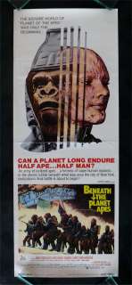 BENEATH THE PLANET OF THE APES * ORIG MOVIE POSTER 1970  