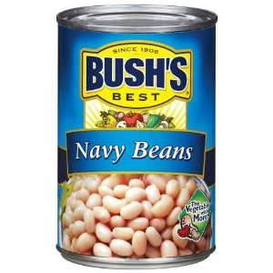 Bushs Navy Beans, 16oz Can (Pack of 12)  Grocery 