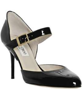 Jimmy Choo black patent leather Leila mary jane pumps   up 