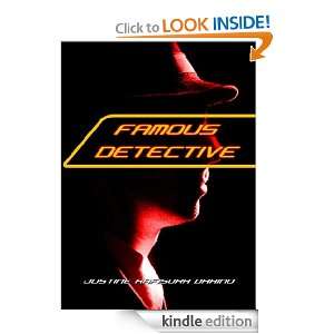 Famous Detective (Agent David Glent Series) Justine Dahino  