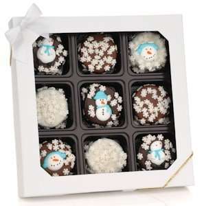 Winter Holiday Chocolate Dipped Oreos: Grocery & Gourmet Food