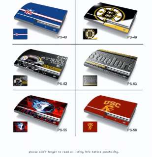 NFL Football Skin Decal Sticker for PlayStation 3 PS3  
