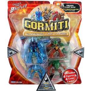  Gormiti 4 Figure Pack [Series 1]   Set A Toys & Games