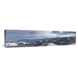  Winter Panoramic   Gallery Wrapped Canvas   Museum Quality 