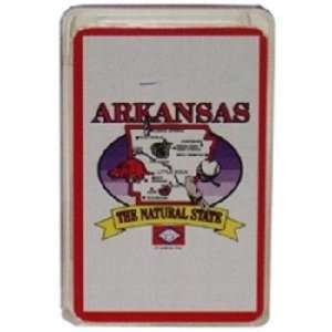  Arkansas Playing Cards State Map 24 Display unit Case Pack 