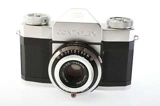 Carl Zeiss Contaflex Camera With Pantar 45mm F/2.8 Lens With Case 