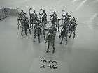10 marx playset 2nd series silver medieval knights 