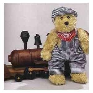  Railroad Engineer Teddy Bear: Toys & Games