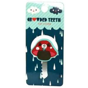 Key Cap   Crowded Teeth   Red Mushroom (Key Chain) Toys 