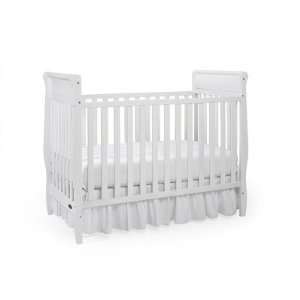   Graco 3001681 043 Sarah Classic 4 in 1 Convertible Crib in White Baby