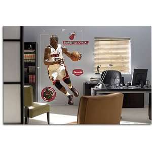  Heat   Fathead NBA Players   ONeal, Shaquille: Sports 