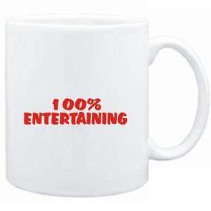  Mug White  100% entertaining  Adjetives Sports 