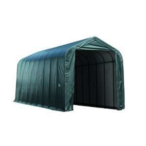  ShelterLogic 79441 Green 14x36x16 Peak Style Shelter 