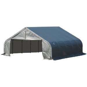  ShelterLogic 80028 Grey 18x32x12 Peak Style Shelter 