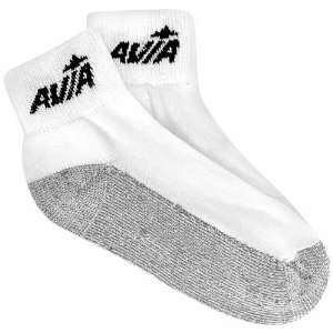Avia Athletic Quarter Sock GWP   White/Grey/Black 9   11:  