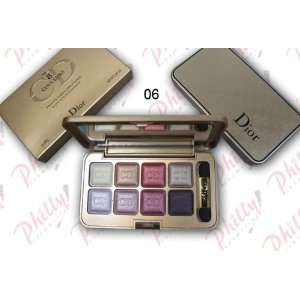  DIOR Eyeshadow 8 Colors Custom Palette #6 Net Wt 0.84 Oz Beauty