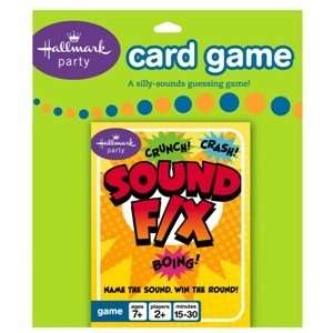  Sound F/X Card Game: Health & Personal Care