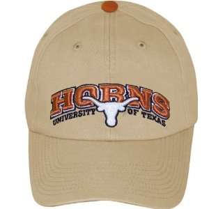  Texas Longhorns Adjustable Khaki Dinger Hat Sports 