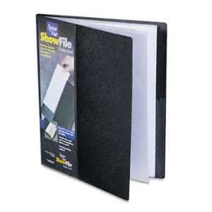  SpineVue ShowFile Display Book w/Wrap Pocket, 12 Letter 