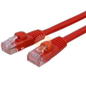  Ethernet Cable , CAT5e   50 FT Red: Electronics