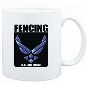    Mug White  Fencing   U.S. AIR FORCE  Sports: Sports & Outdoors