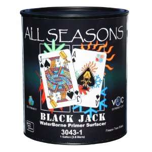    All Season Black Jack Waterborne Primer Surfacer, Black Automotive