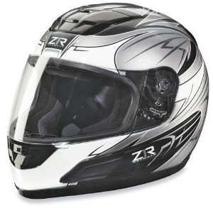 Z1R Viper Helmet , Color Black/Alloy, Size XL, Style Vengeance 0101 
