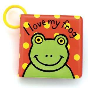  I Love My Frog Bath Book 6 by Jellycat: Baby