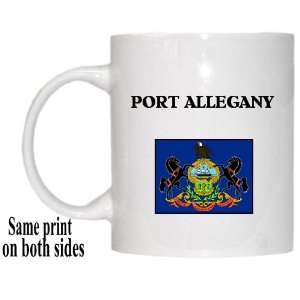  US State Flag   PORT ALLEGANY, Pennsylvania (PA) Mug 