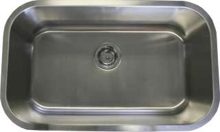 30x18x10 Stainless Steel Kitchen Undermount Sink Drain  