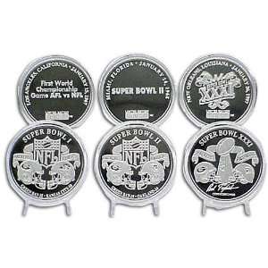  Packers Highland Mint Super Bowl Silver Coin Sets Sports 