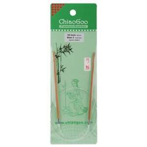  Bamboo Circular 32 Knitting Needles: Size 3: Arts, Crafts 