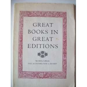   Great Editions Roland, and Robert O. Schad (editors.) BAUGHMAN Books